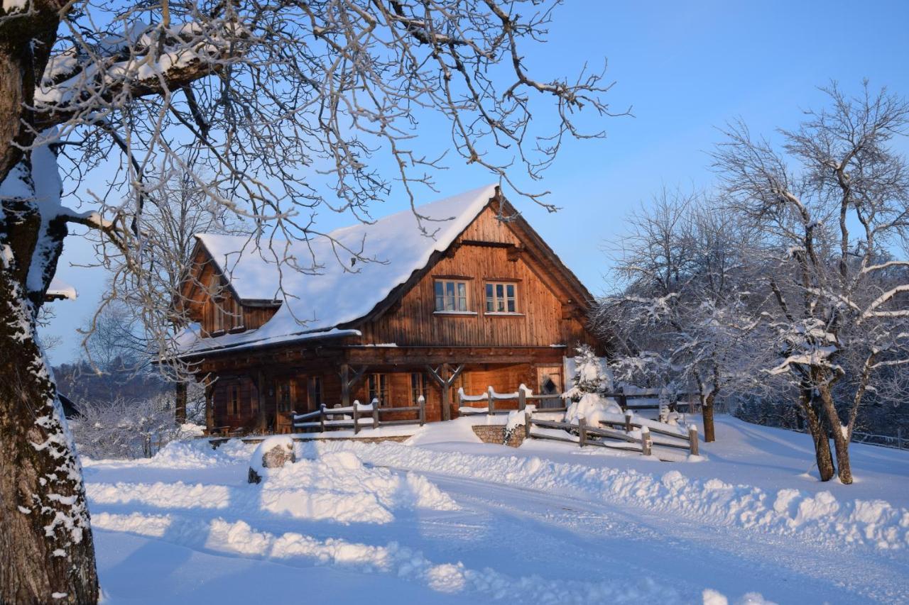Urlaub Am Bauernhof Hoebarten Sankt Anton an der Jessnitz Bagian luar foto